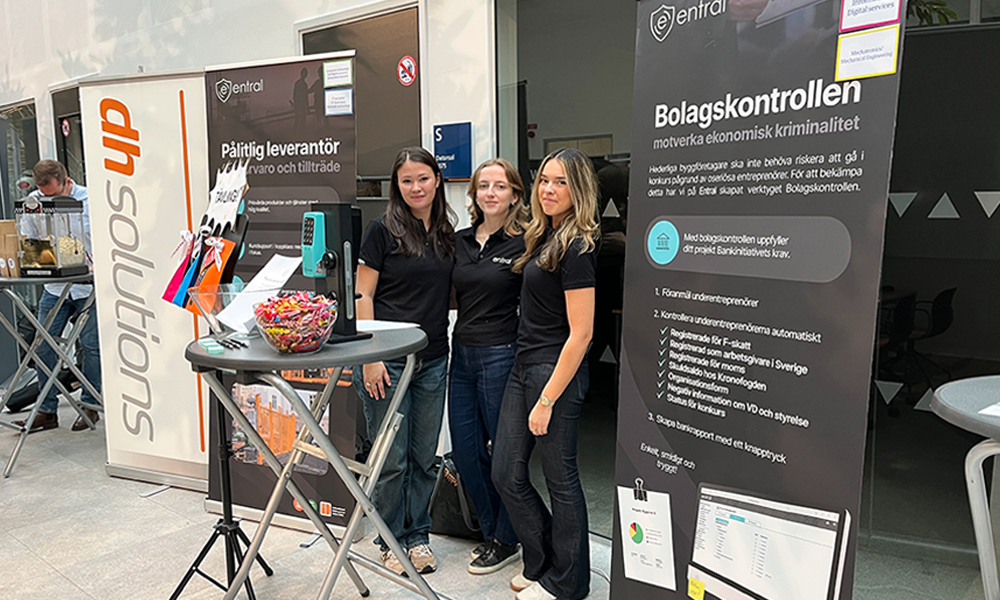 Entral på Högskolan i Halmstads ITE-mässa