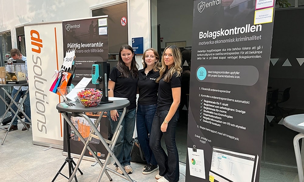 Entral på Högskolan i Halmstads ITE-mässa